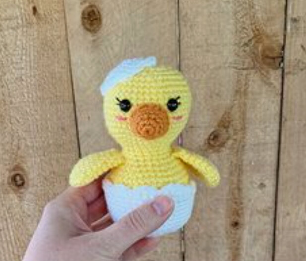 Toy Easy Easter Chick Free Pattern 2