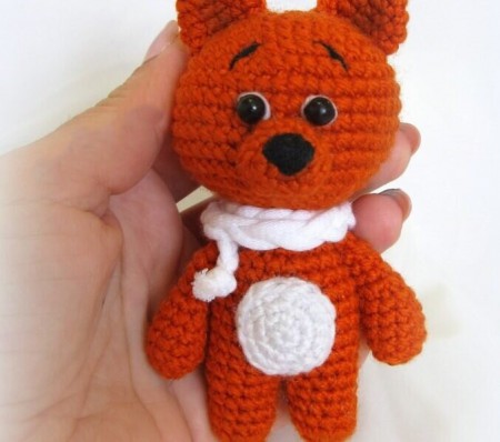 Toy Fox Amigurumi Free Pattern