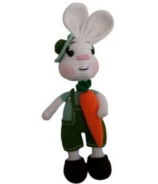 Toy Gardener Rabbit Free Pattern 1