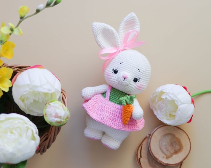 Toy Gardener Rabbit Free Pattern 8