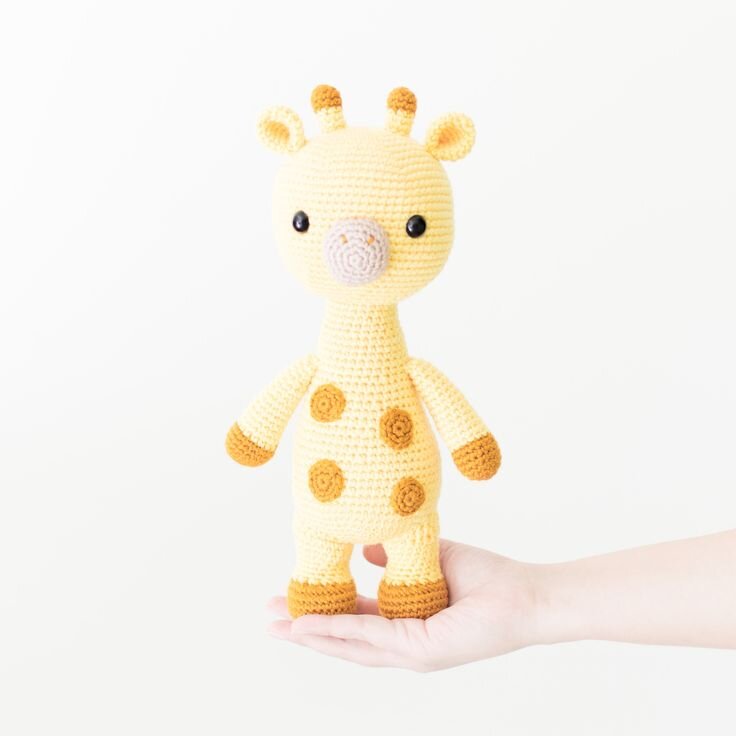 Toy Giraffe Amigurumi Free Pattern 3