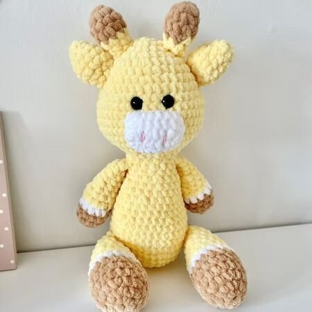 Toy Giraffe Amigurumi Free Pattern 4