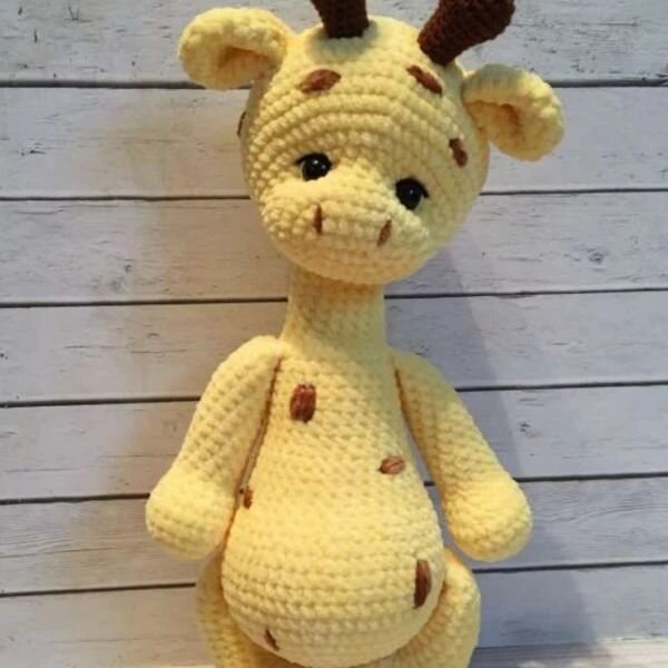 Toy Giraffe Amigurumi Free Pattern 5