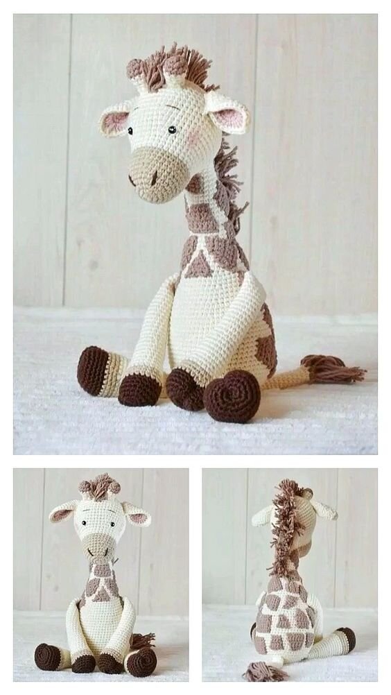 Toy Giraffe Amigurumi Free Pattern 5