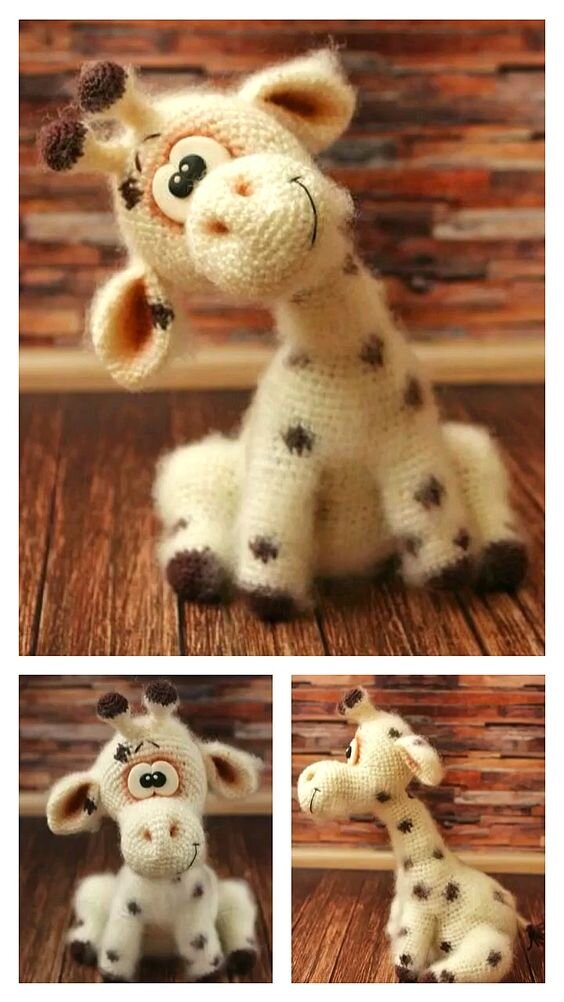 Toy Giraffe Amigurumi Free Pattern 7