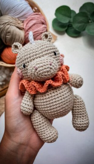 Toy Jimmy the Dinosaur Amigurumi Free Pattern 3