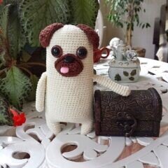 Toy Knitting Dog Free Pattern