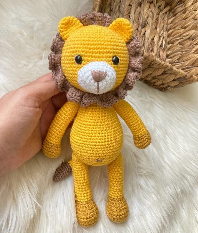 Toy Lion Amigurumi Free Crochet Pattern 2