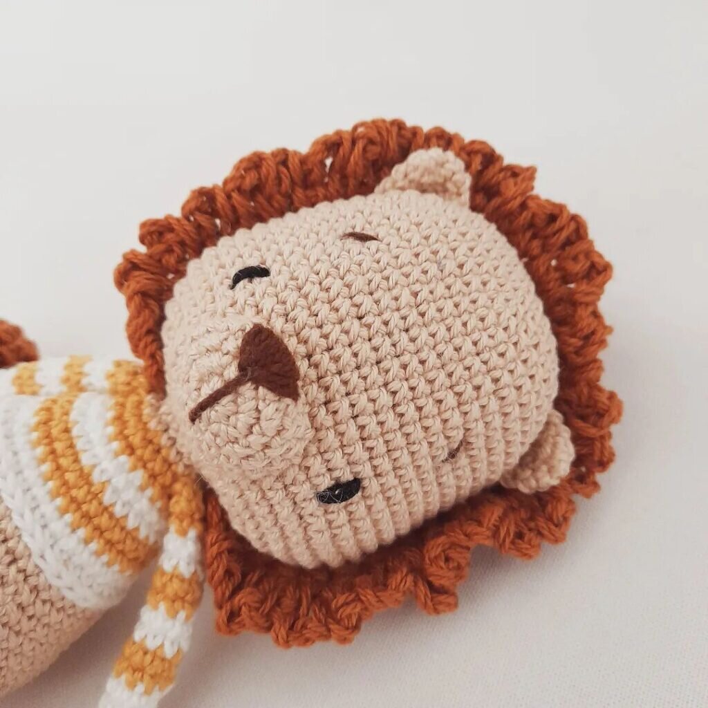 Toy Lion Amigurumi Free Crochet Pattern 5