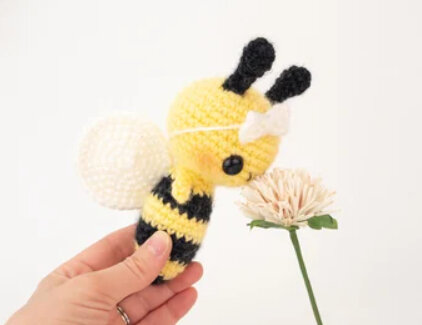 Toy Little Bee Amigurumi Free Pattern 2