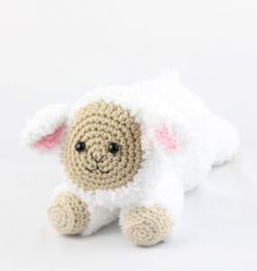 Toy Little Sheep Amigurumi Free Pattern 12