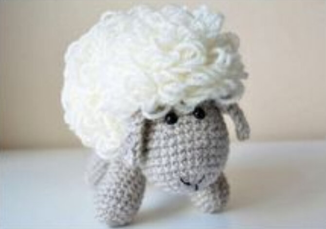 Toy Little Sheep Amigurumi Free Pattern 3