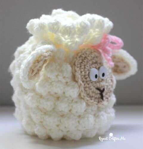 Toy Little Sheep Amigurumi Free Pattern 7