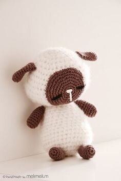 Toy Little Sheep Amigurumi Free Pattern 9