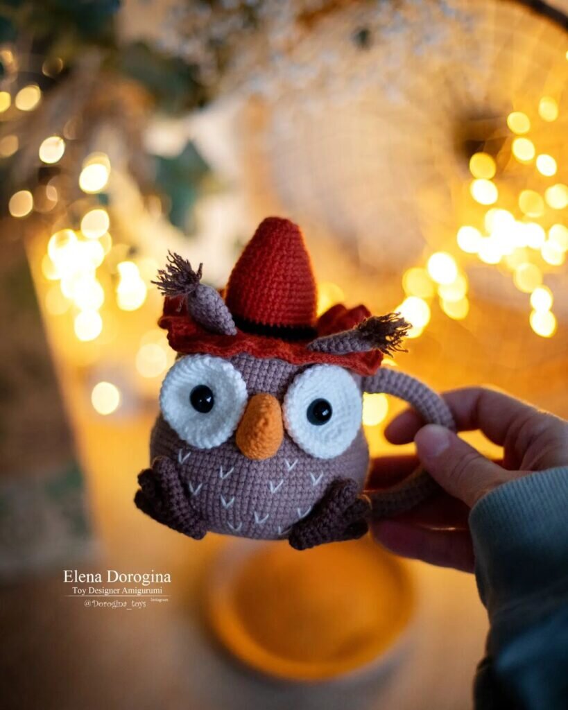 Toy Mini Owl Amigurumi Pattern 8