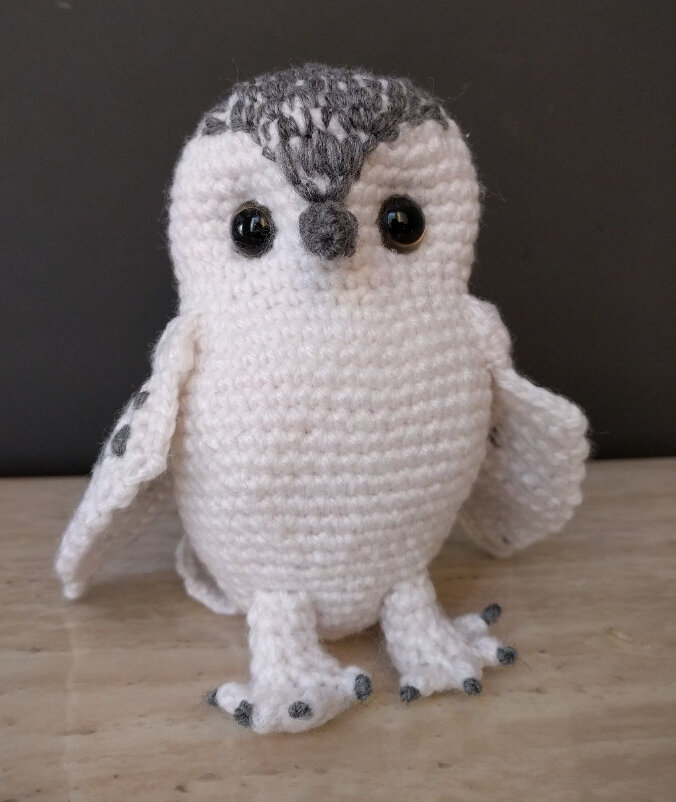 Toy Owl Amigurumi Free Pattern 3