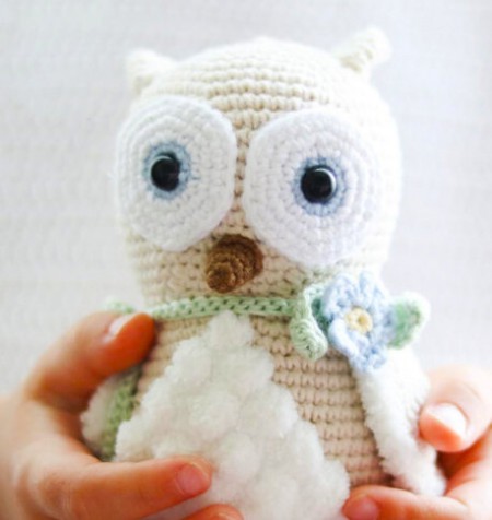 Toy Owl Amigurumi Free Pattern