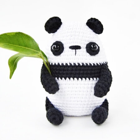 Toy Panda Amigurumi Free Pattern