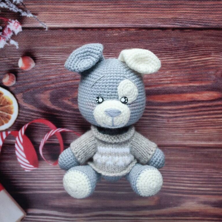 Toy Puppy Amigurumi Free Pattern 2