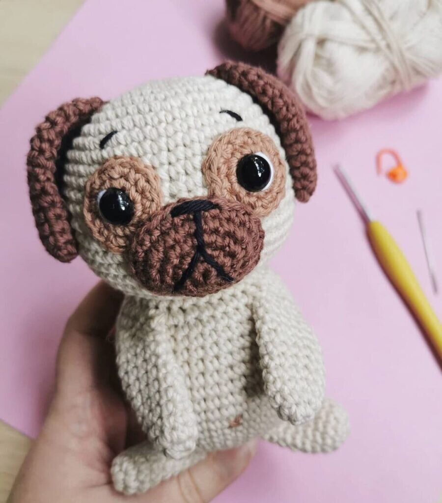 Toy Puppy Amigurumi Free Pattern 4