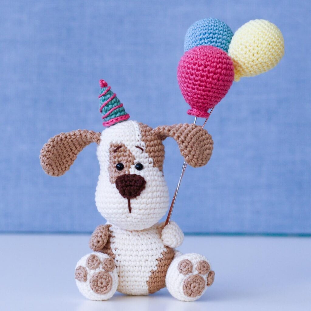 Toy Puppy Amigurumi Free Pattern 5