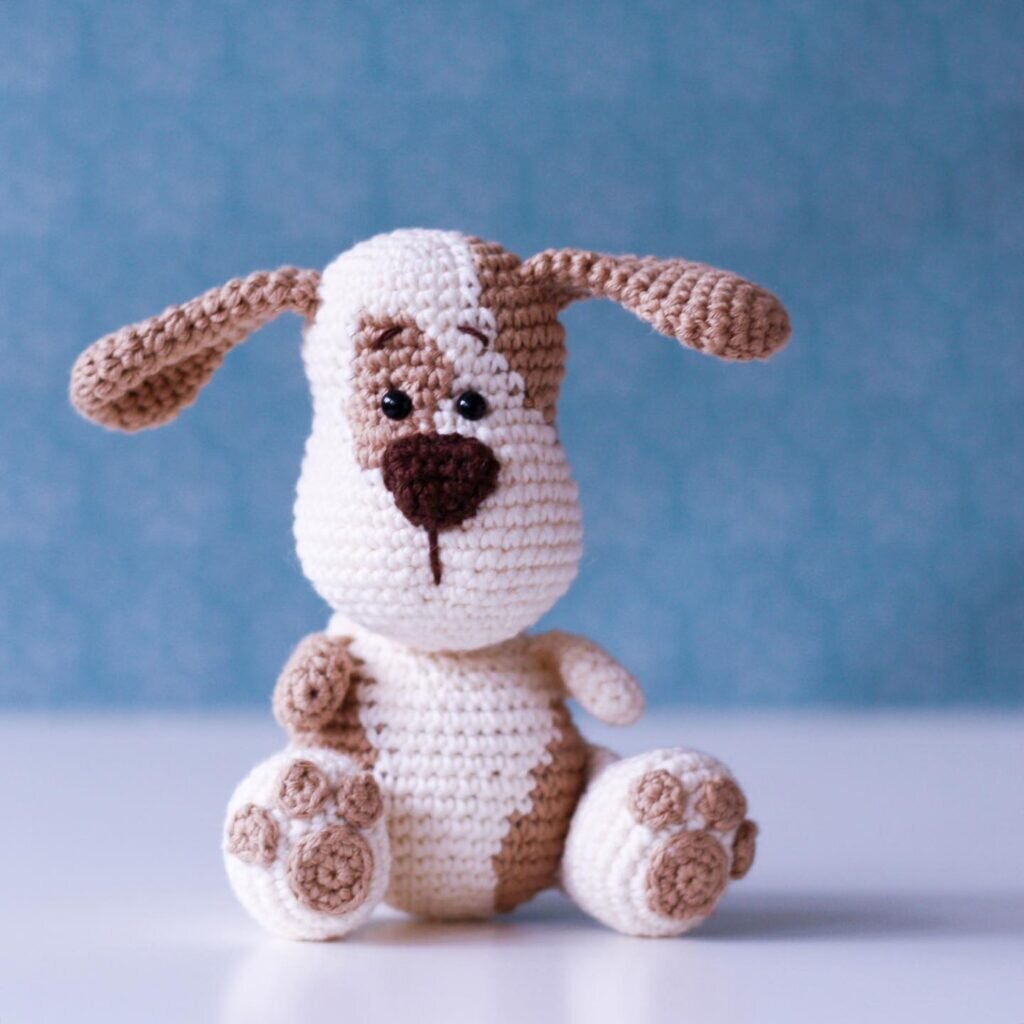 Toy Puppy Amigurumi Free Pattern 6