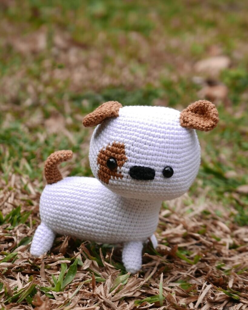 Toy Puppy Amigurumi Free Pattern 9