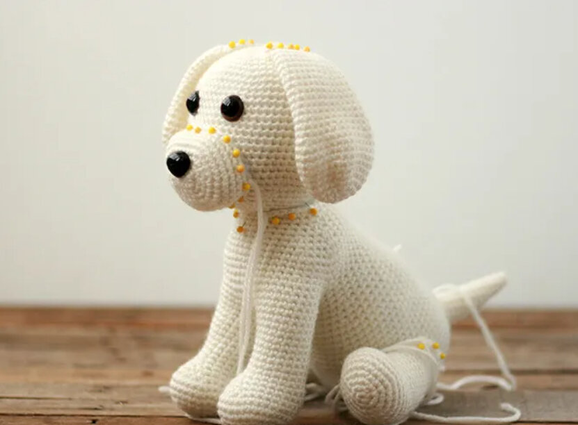 Toy Puppy Amigurumi Free Pattern 4