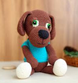 Toy Puppy Amigurumi Free Pattern 5