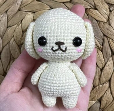 Toy Puppy Amigurumi Free Pattern