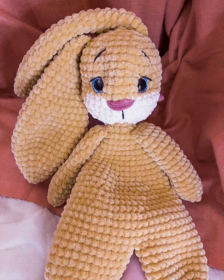 Toy Rabbit Amigurumi Free Pattern 5