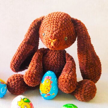 Toy Rabbit Amigurumi Free Pattern