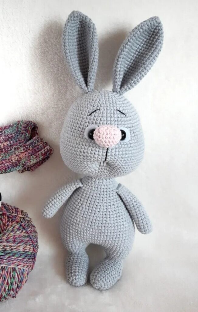 Toy Rabbit Amigurumi Free Pattern 6