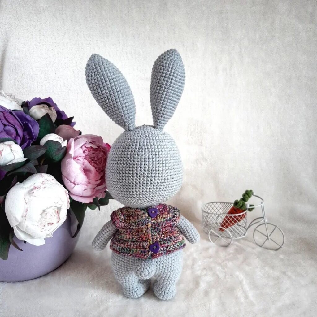 Toy Rabbit Amigurumi Free Pattern 7