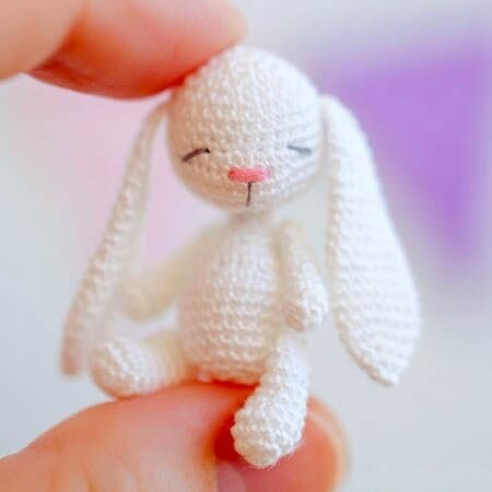 Toy Rabbit Amigurumi Free Pattern 1