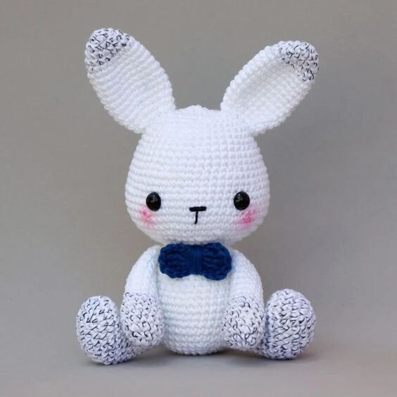 Toy Rabbit Amigurumi Free Pattern 2