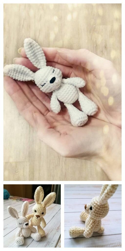 Toy Rabbit Amigurumi Free Pattern 4