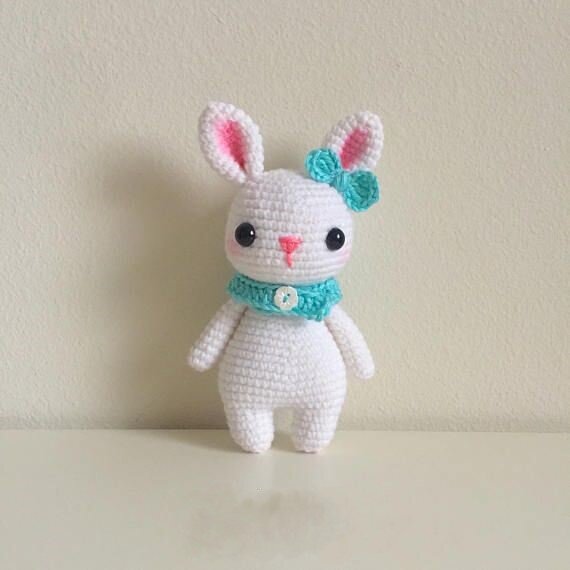 Toy Rabbit Amigurumi Free Pattern 6