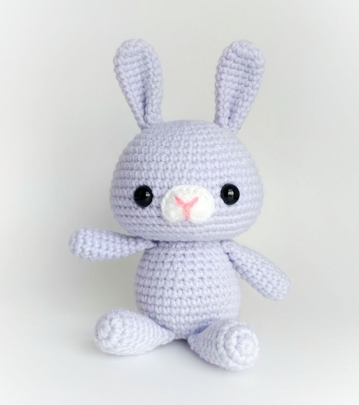 Toy Rabbit Amigurumi Free Pattern 7