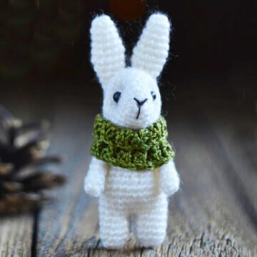 Toy Rabbit Amigurumi Free Pattern