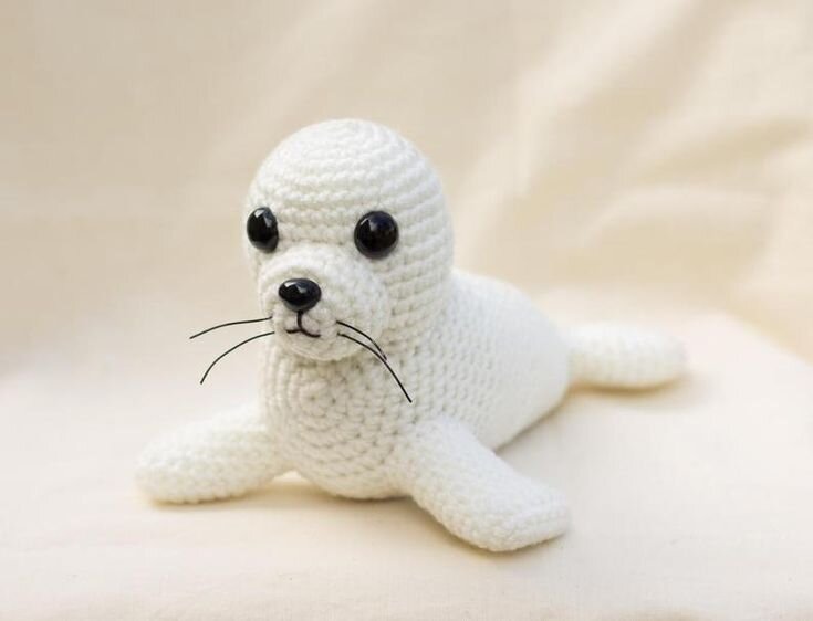 Toy Seal Amigurumi Free Pattern 2