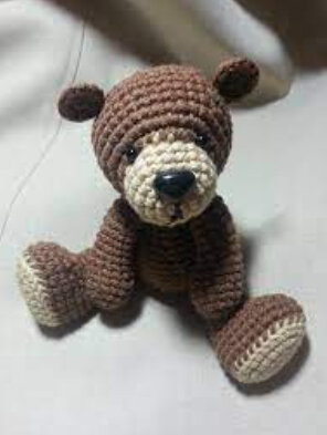 Toy Teddy Bear Amigurumi Free Pattern 3