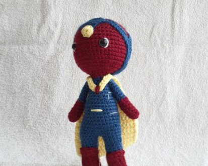 Toy Vision Marvel Doll Amigurumi Free Pattern 1