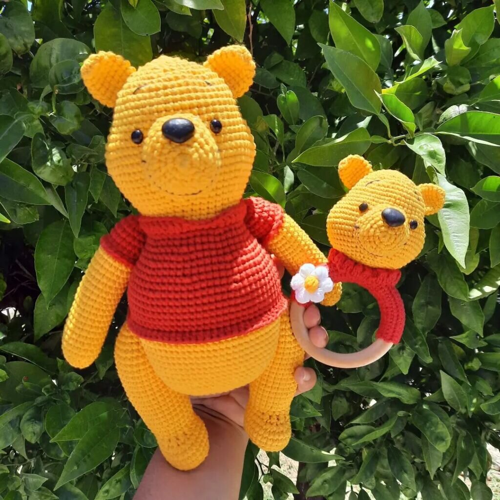 Toy Winnie the Pooh Amigurumi Free Pattern 1