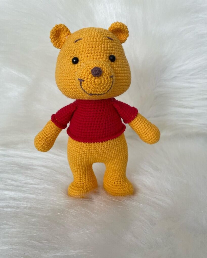 Toy Winnie the Pooh Amigurumi Free Pattern 2