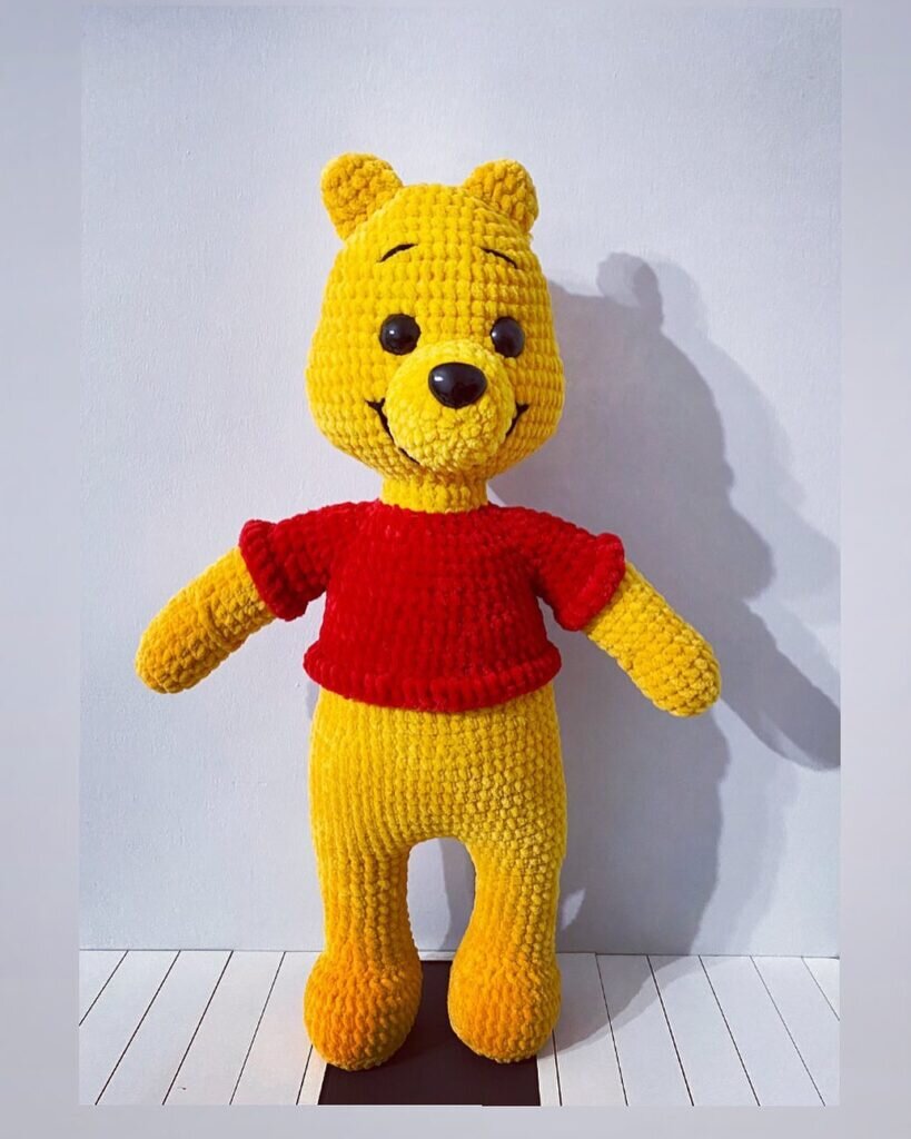 Toy Winnie the Pooh Amigurumi Free Pattern 3