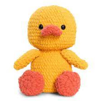 Toy Yellow Duck Amigurumi Free Pattern 1