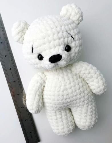 White Bear Amigurumi Free Pattern 2