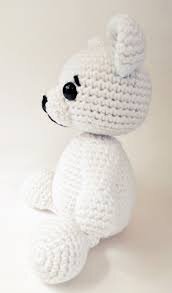 White Bear Amigurumi Free Pattern 4